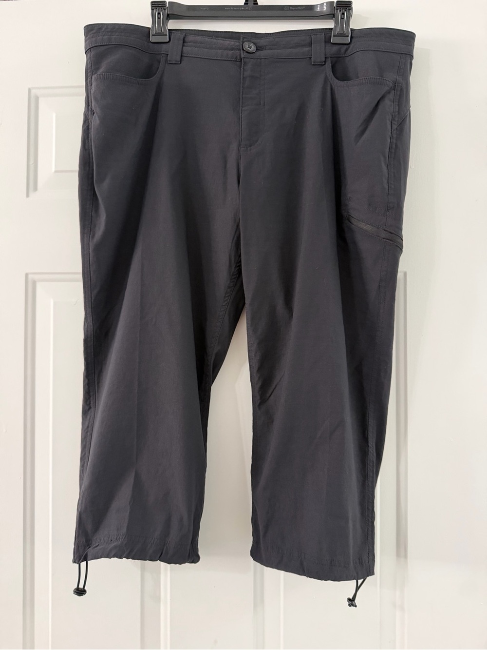 Eddie Bauer Charcoal Gray Hybrid Shorts